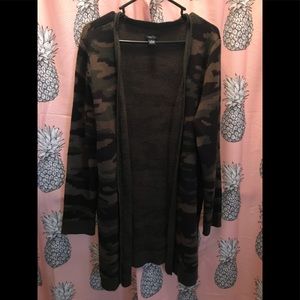 Camo sweater